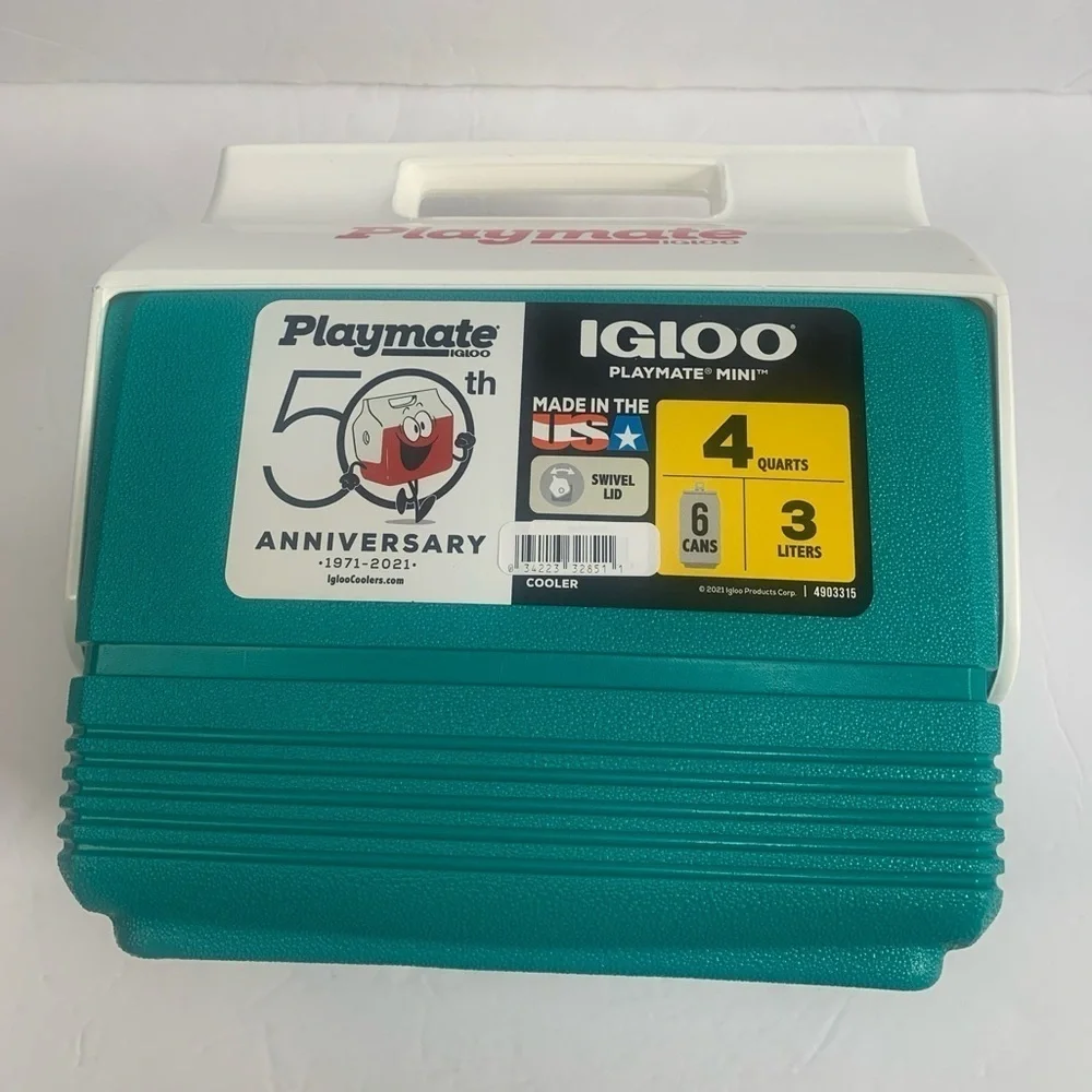 Igloo 50th Anniversary Playmate Cooler 4 Quarts NWT
